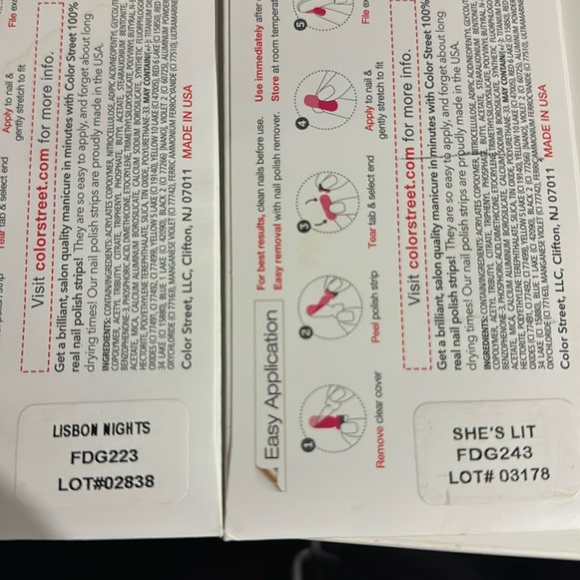 Color Street Nail Strips Lot - Picture 3 of 4